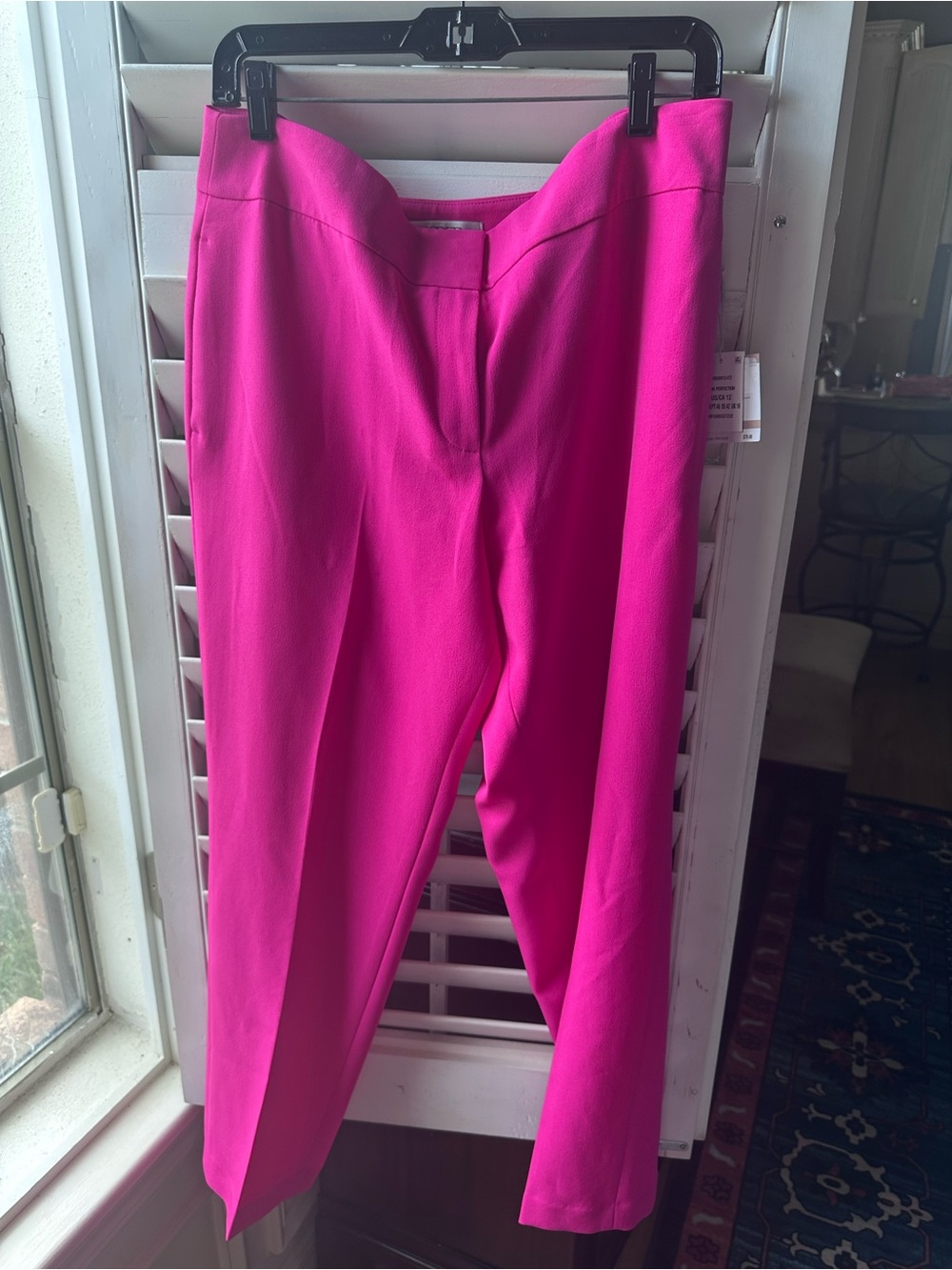 Kasper Bright Hot Pink Tailored Trousers